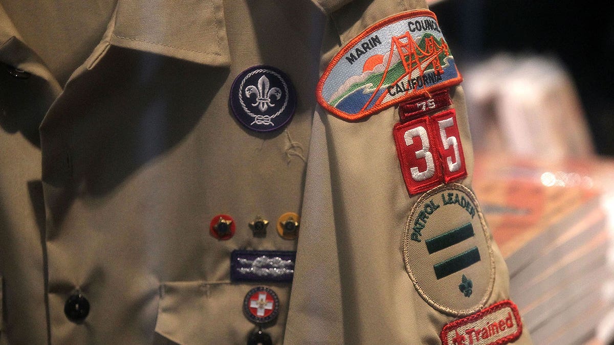 Boy Scout badges