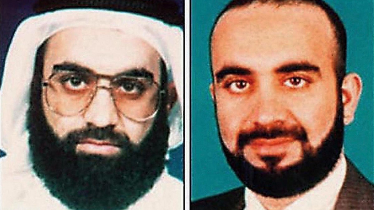 This undated FBI file image shows Khalid Shaikh Mohammed