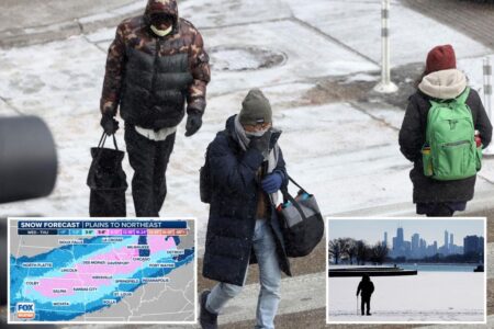 Chicago faces biggest snowstorm of season as high-impact winter storm unleashes thundersnow, ice in Midwest