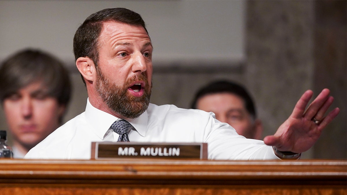 Oklahoma Senator Markwayne Mullin, a Republican