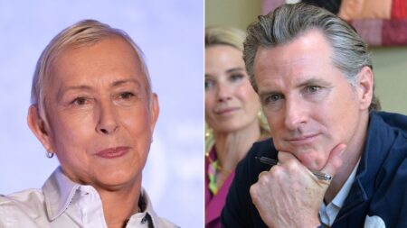 Martina Navratilova takes shot at Gavin Newsom over California’s trans-athlete policy