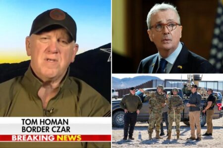 Border czar Tom Homan threatens to ‘seek prosecution’ after NJ Gov. Phil Murphy suggested he was harboring ‘illegal’ migrant