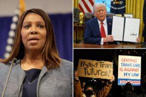 NY AG Letitia James tells hospitals to continue sex-change procedures for minors despite Trump’s executive order 