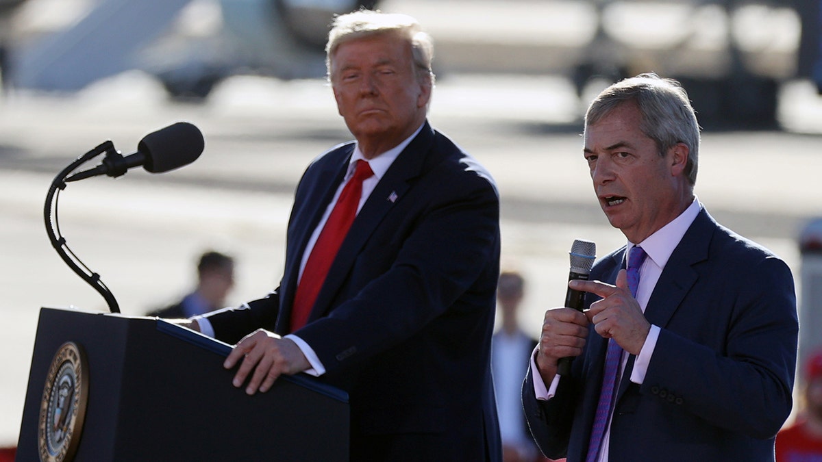 Trump and Nigel Farage