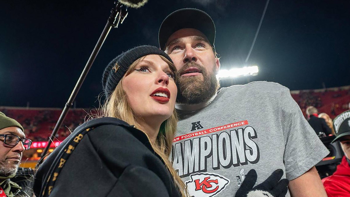 Taylor Swift and Travis Kelce