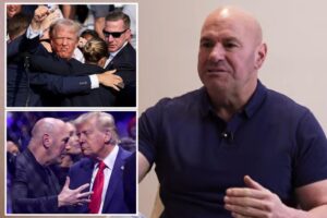 UFC boss Dana White reveals what Trump told him when he begged him to quit after assassination attempt