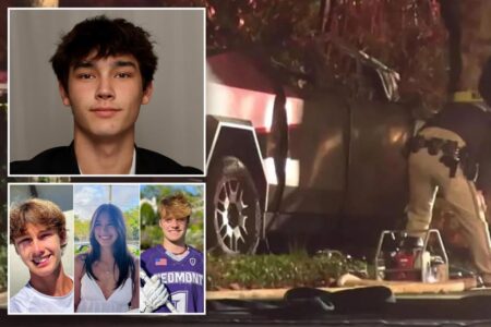 College students killed in Cybertruck crash were taken to it by a pal  — who then heard screams as they died