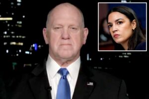 Border czar Tom Homan says he relishes criticism from AOC: ‘Live in her mind rent free’