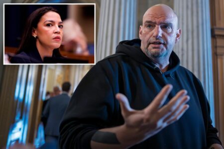 Fetterman dismisses AOC’s complaints about Democrats after  government shutdown vote: ‘Deal with it’