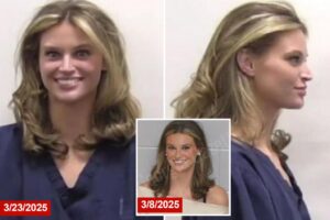 Viral Georgia sorority girl Lily Stewart flashes smile in new mugshot after second arrest within weeks