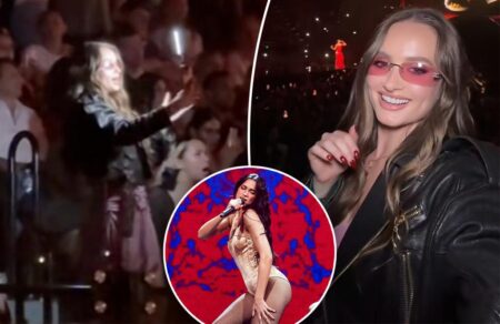 ‘Selfish’ influencer called out for egotistical act at packed Dua Lipa concert