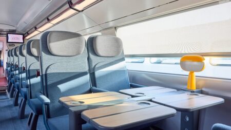 Take a look inside France’s newly designed TGV trains