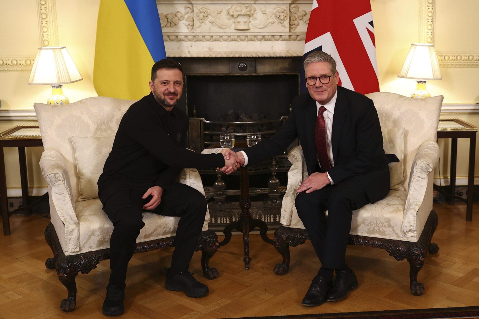 Zelenskyy meets with British Prime Minister Keir Starmer in London following Trump Oval Office clash