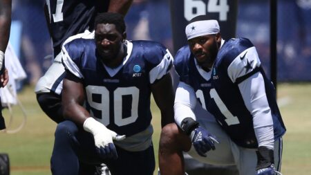 New ex-Cowboys teammates get into social media spat after free agency decision: ‘Clown s–t’