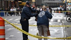 Man set on fire in heart of New York City’s Times Square, suspect at large: report