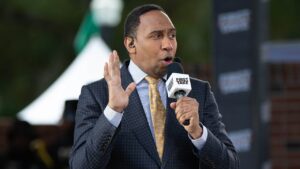 Stephen A Smith challenges Trump, Vance, Hegseth to debate after Jackie Robinson story deleted from DOD site