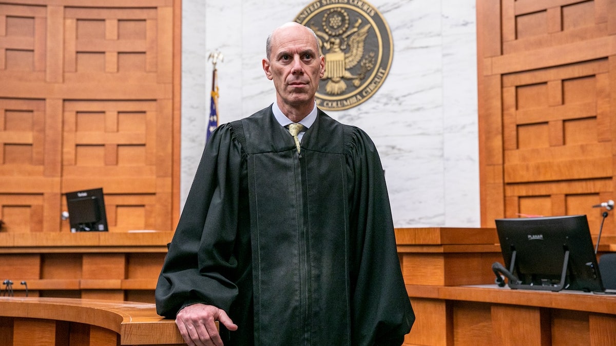 James Boasberg, incoming chief judge of the US District Court, in Washington, DC, US, on Monday, March 13, 2023. Boasberg, who starts a seven-year term as chief judge on March 17, will oversee the court's secret grand jury proceedings, including pending and future legal fights related to Special Counsel Jack Smith’s probes of Trump, among other duties. (Valerie Plesch/Bloomberg via Getty)