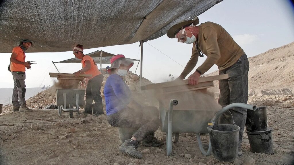 Mysterious pyramid, ancient bronze coins discovered by archaeologists