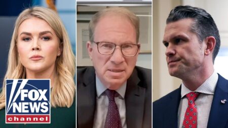 Leavitt hits back at ‘sensationalist’ reporter: ‘No war plans discussed’