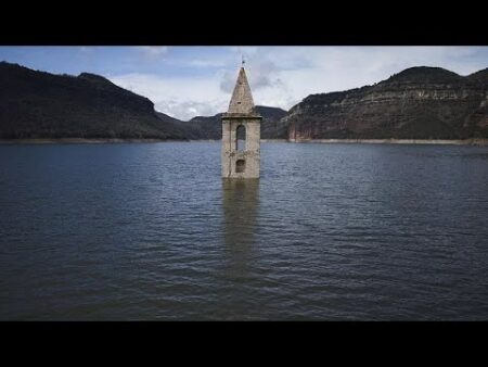 Heavy rainfall fills empty reservoirs in Spain, bringing drought relief and floods