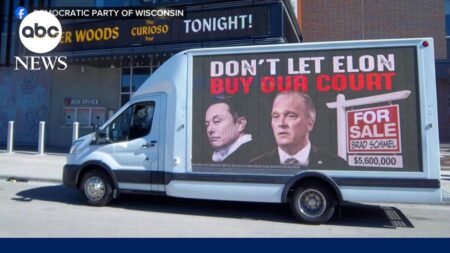 Elon Musk spending millions in Wisconsin Supreme Court election