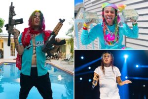 Tekashi 6ix9ine says he was ‘cuffed for hours as feds raided his home and found drugs and guns