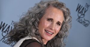 Andie MacDowell Achieves Gorgeous Gray Hair With This  Shampoo Set — On Sale Now