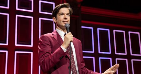 John Mulaney Roasts Bill Belichick and Jordon Hudson on ‘Everybody’s Live’ 