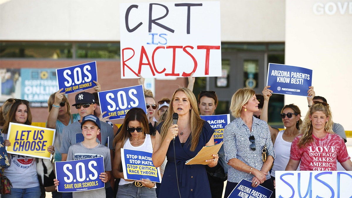 Parents protest