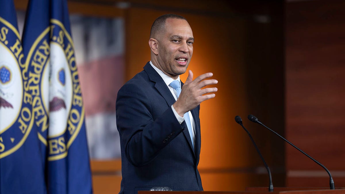 Jeffries press conference at Capitol