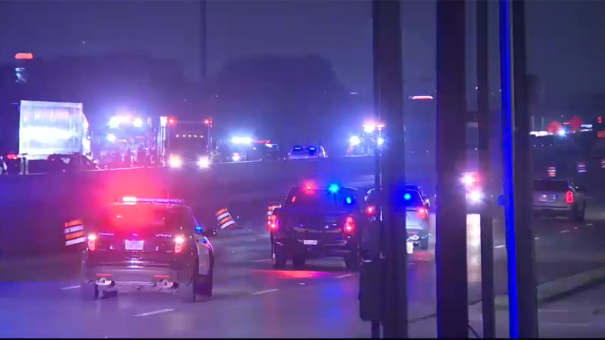 Austin, Texas crash scene