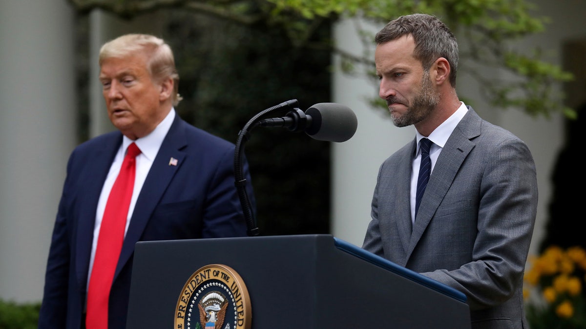 Trump with Adam Boehler