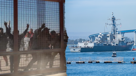 Navy deploys additional warship to curb illegal immigration, drug smuggling at the southern border