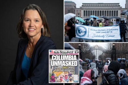 Columbia’s interim president privately told faculty there was no mask ban — despite telling Trump admin it would be enforced