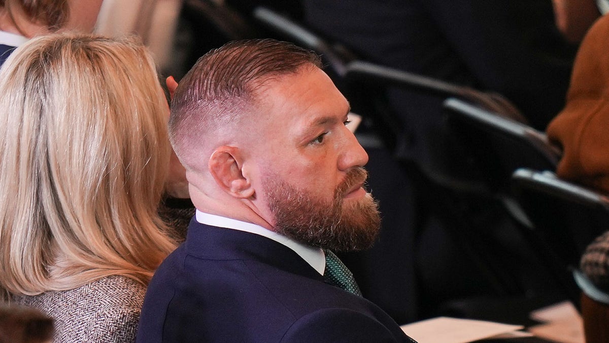 Conor McGregor at the inauguration