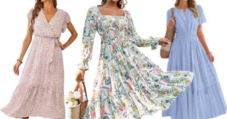 19 Loose, Boutique-Style Dresses That Cleverly Conceal and Smooth Back Bulge — Starting at 