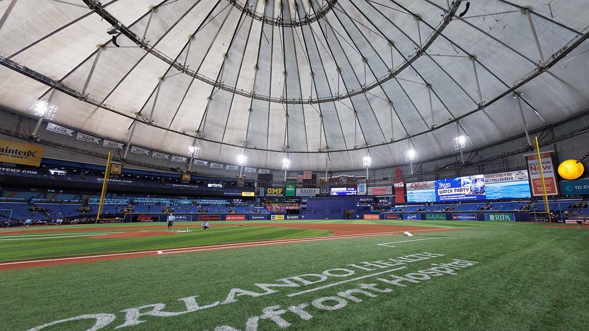 Tropicana Field general view inside