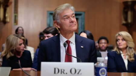 Senate committee to vote on Dr. Oz’s nomination to run the Centers for Medicare and Medicaid Services