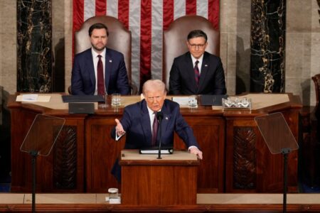 Moments from Trump’s speech to Congress you may have missed