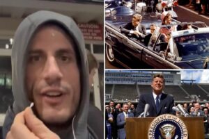 JFK’s grandson Jack Schlossberg rips CNN anchors for covering assassination files release in foul-mouthed rant: ‘So f–king stupid’