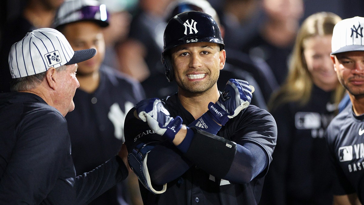 JC Escarra reacts to home run