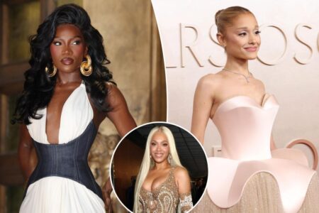 Ariana Grande, Beyoncé and more stars slip into Schiaparelli styles