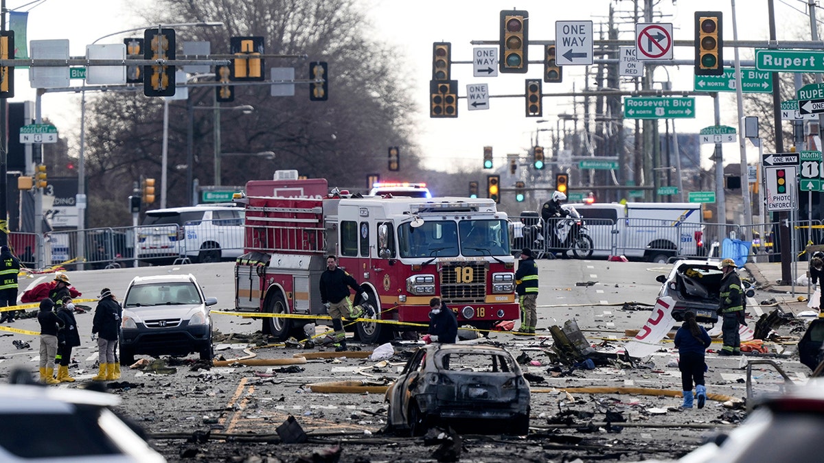 APTOPIX Philadelphia Small Plane Crash