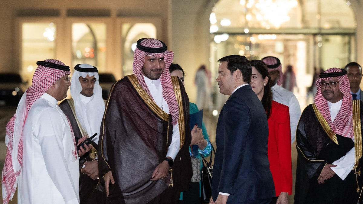 Rubio lands in Saudi Arabia