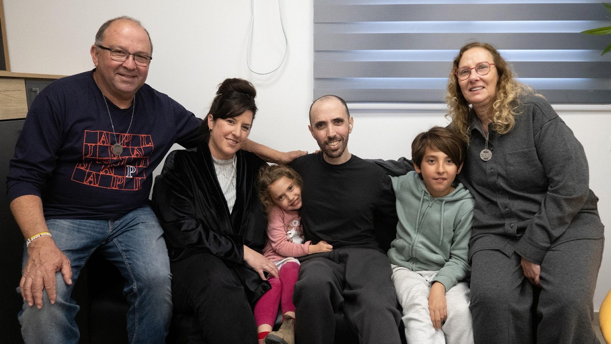 Tal Shoham reunites with family