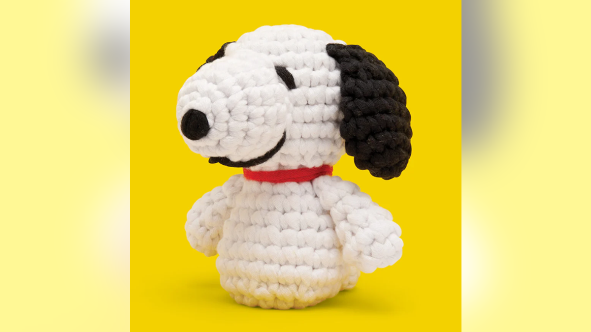 Handy kits from The Woobles allow you to create adorable stuffed crochet creatures, from classic characters like Snoopy to trendy axolotl.