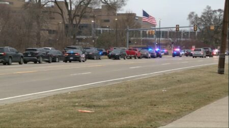 Michigan hospital shooting injures 1, suspect in custody, police say