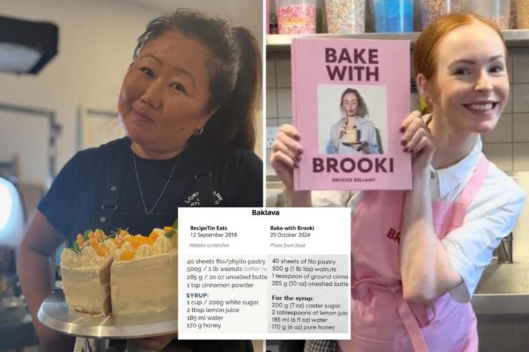 Celebrity chef accuses TikTok star Brooke Bellamy of plagiarizing recipes