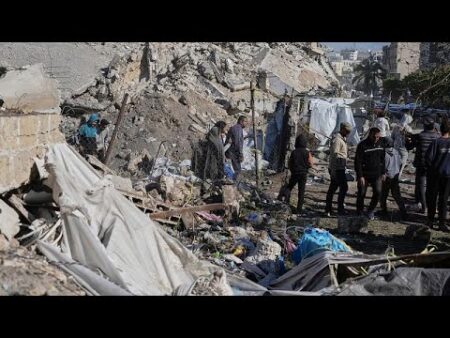 At least 23 people killed in overnight Israeli strikes on Gaza, hospitals report