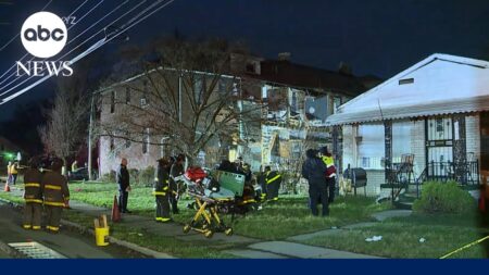 6 children hospitalized after apartment explosion rocks Detroit